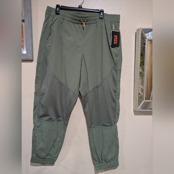 Bass Outdoor Men's Olive Green Cargo Jogger Pants XL - Picture 12 of 16